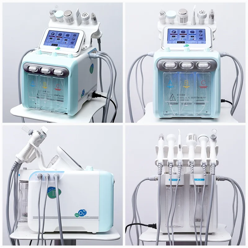 Hydrogen and oxygen small bubble beauty instrument