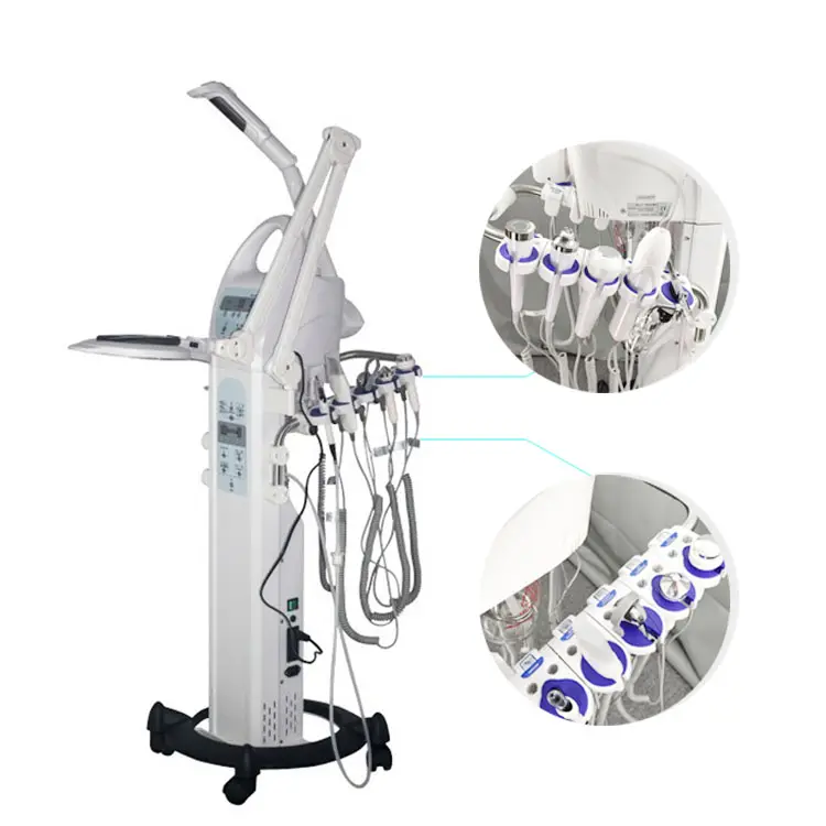 Hydra Skin Treatment Products Oxygen 10 in 1 Cold Light Detoxification Suction Pen Skin Rejuvenation Device