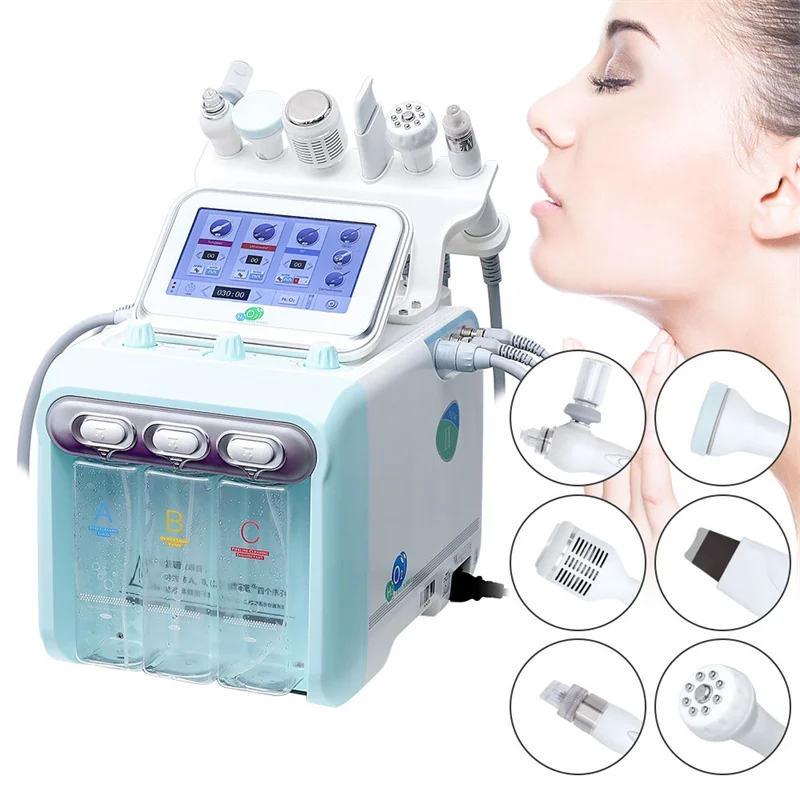 Hydrogen and oxygen small bubble beauty instrument