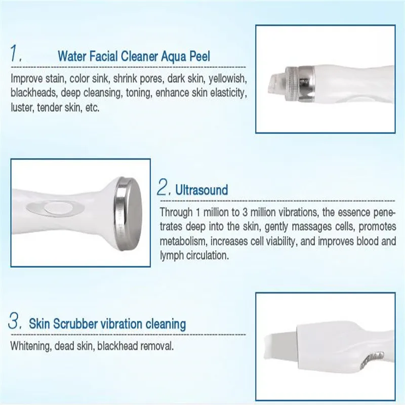 Hydrogen and oxygen small bubble beauty instrument
