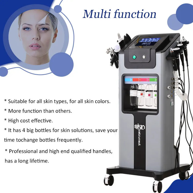 Beauty Salon Training School Multifunction anti Wrinkle Facial Ulyrasonic Rf Face Lift Skin Care Equipment Machine