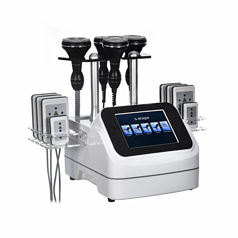 2024 Best 5 in 1 S Shape 30K Body Shaping Slimming Vacuum Face Lifting Body Contouring Machine