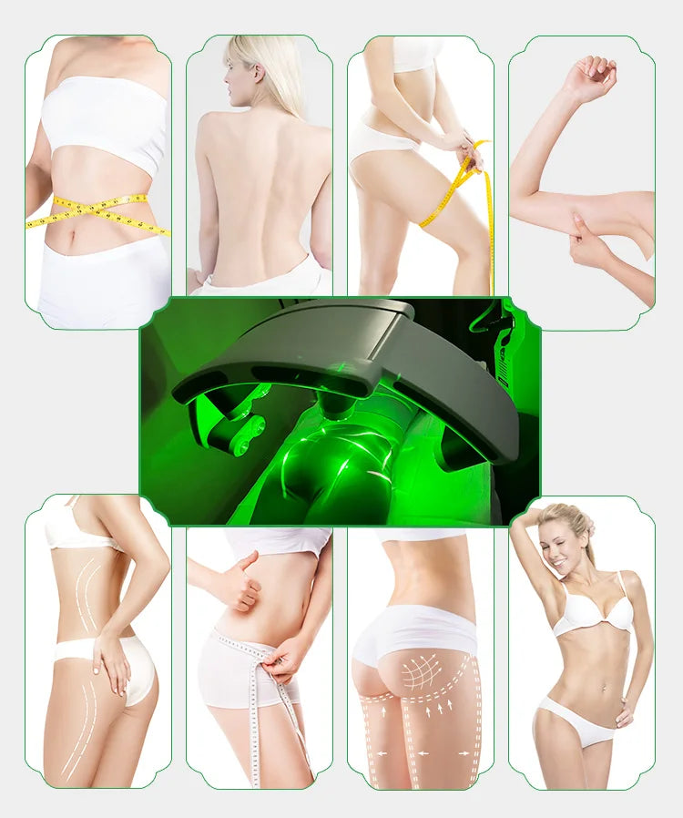 10D 532Nm Green Light Maxlipo Slim Body Shape System Lipolaser Master Laser Fat Loss Slimming Beauty Products for Weight Loss
