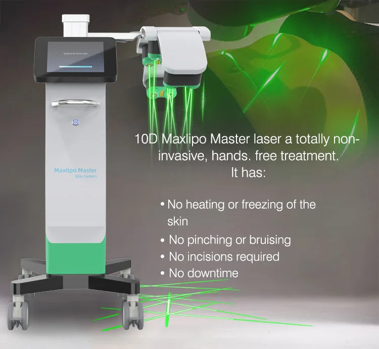 2023 Remodeling Collagen Weight Loss Fat Burning Cellulite Body Slimming 8D 6D 10D Lipo Laser Machine Lipo Laser Slim Lipolaser
