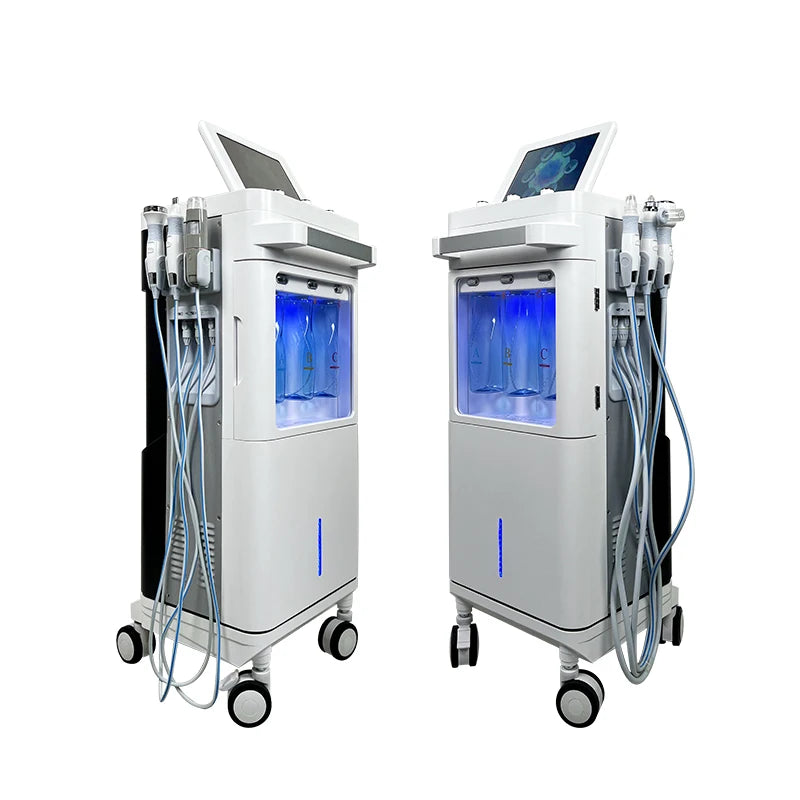 New 6 in 1 Microdermabrasion Skin Cleaning Blackhead Removal Rf Skin Tightening Oxygen Jet Peel Skin Care Equipment