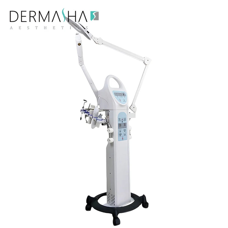 Dermasha 9 in 1 Multifunctional Facial Steamer Skin Cleaning Machine 9 in 1 Multifunctional Facial Steamer Skin Cleaning Machine